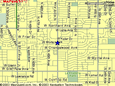 map to the reception site